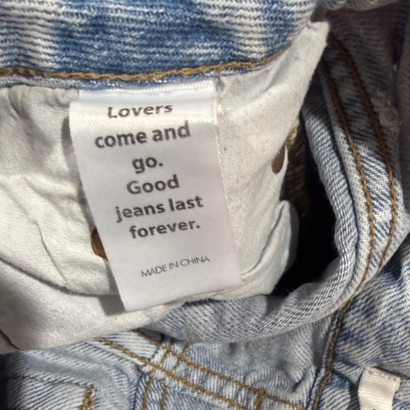 PacSun Light Blue Denim Jeans 👖 Boyfriend - Picture 3 of 16